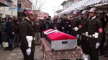Görev Başında Beyin Kanaması Geçiren Üsteğmen Toprağa Verildi
