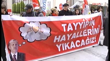 İzmir' de Padişah Fermanlı Eylem