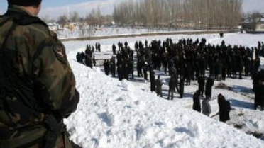 Trafik Kazasında Ölen Bekçi İçin Cenaze Töreni