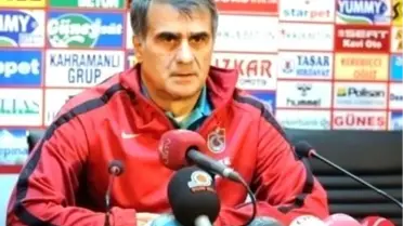 Trabzonspor Teknik Direktörü Şenol Güneş'in Basın Toplantısı