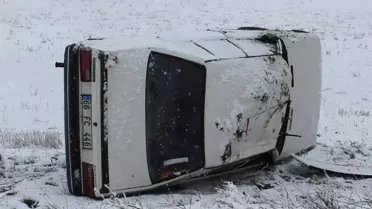 Yozgat'ta Trafik Kazası : 5 Yaralı