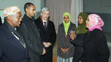 Somalili Kız Oğrencilere Vekillerinden Ziyaret