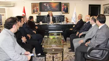 Van Ziraat Odaları Koordinasyon Kurulu'ndan Vali Karaloğlu'na Ziyaret