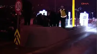 Köprü Gişesinde Korkunç Kaza