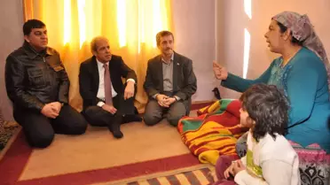 Milletvekili Şamil Tayyar ile Başkan Fadıloğlu Yoksul Aileleri Unutmadı