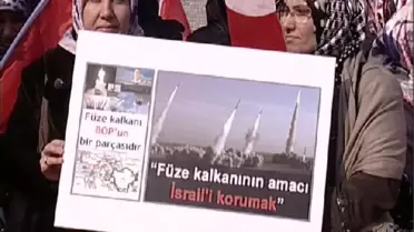 Saadet Partili Kadınlardan NATO Protestosu