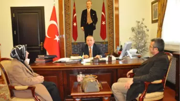 Adnan Köşer'den Vali Oğuz'a Ziyaret