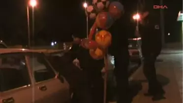 Alkollü Baloncu Polisi Uğraştırdı