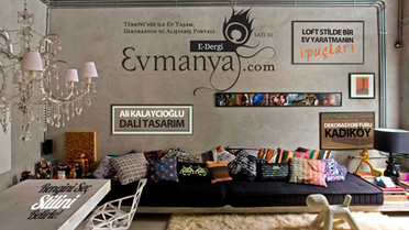 Yeni Tasarım ve Alt Yapısı ile Evmanya E-Dergi