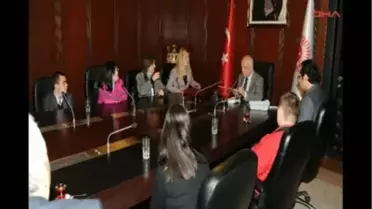 TBMM Başkanı Çiçek, Down Sendromlu Sporcu Çocukları Kabul Etti