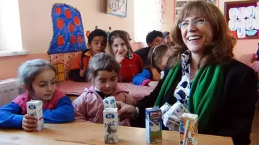 'Okul Sütü Projesi' Erciş'te Start Aldı