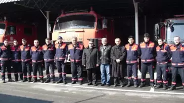 Müftü Erkan'dan İtfaiyeye Ziyaret