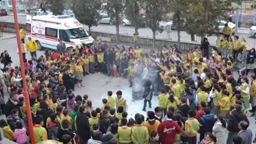 Minikler Tatbikatla Bilgilendirildi