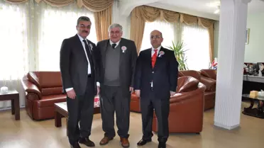 Vergi Dairesi Başkanı Poyraz'dan Erzurum Ticaret Borsası Başkanı Hınıslıoğlu'na Ziyaret