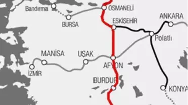 İstanbul-Antalya Arası 4 Saat Olacak