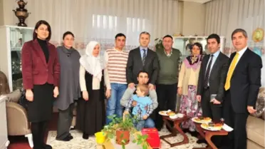 Başkan Uzun, Şehit Aileleri ve Gazi Ziyaretlerine Devam Ediyor
