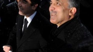 Gül ve Berdimuhammedov Açılış Yaptı