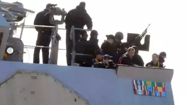 Amerikan Savaş Gemisi Bodrum'da