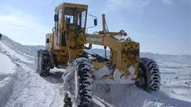 Batman'da 97 Köy ve 86 Mezra Yolu Ulaşıma Kapandı