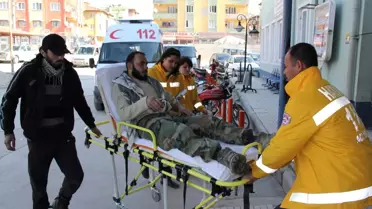 Çatışmalarda Yaralanan Suriyeliler Hatay'a Getirildi