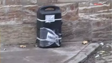 Gümüşhane'de Yolda Unutulan Kargo Paketi Paniğe Yol Açtı