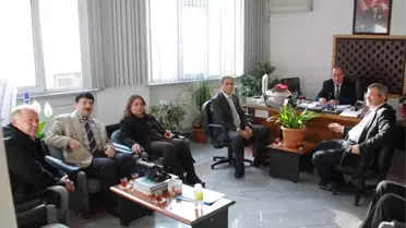 Başkan Gülşen'den Vergi Dairesi'ne Ziyaret