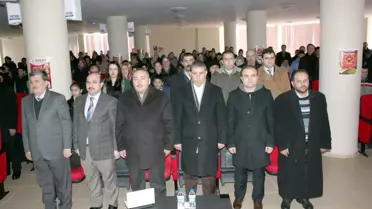 Kangal'da 'Türkçe' Konferansı Verildi