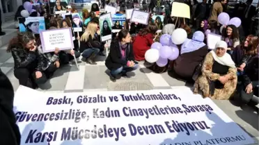 Kadınların Yürüyüşüne Polis Engeli