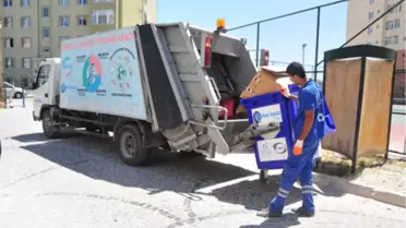 1032 Ton Atık Ekonomiye Kazandırıldı