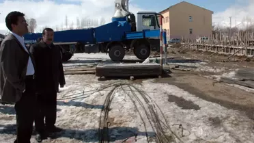 Akdamar Lisesi'nin Temeli Atıldı