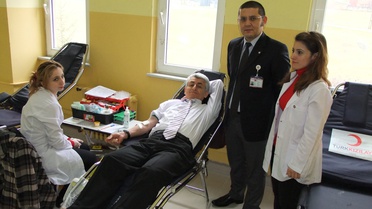 İsmail Ahıskalı Mesleki Eğitim Merkezi'nden Kan Bağışı