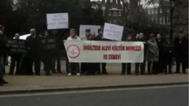 Kthy Mağdurlarından Londra'da Protesto Gösterisi