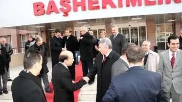 Eğinlioğlu'na Geçmiş Olsun Ziyareti