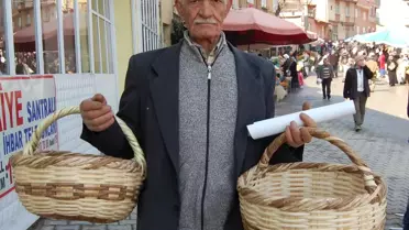 Geçimini Sepetten Sağlıyor