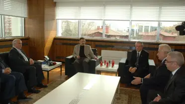 Kızılay Genel Başkanı'ndan Özhaseki'ye Ziyaret
