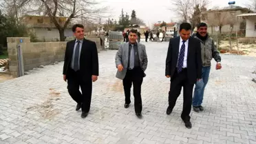 Oğuzeli'nde Kilit Taşı Çalışması