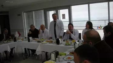 Tıp Bayramı'nda Kahvaltıda Buluştular