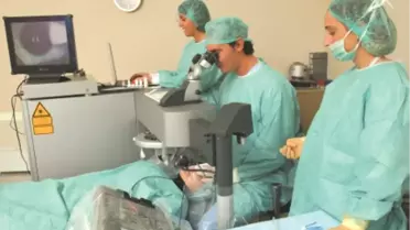 Sinem Kobal Lazer Göz Ameliyatı Oldu