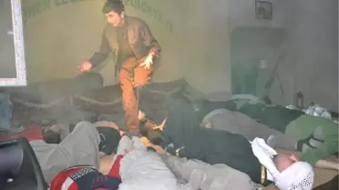 Hakkari'de, BDP'liler Halepçe Katliamını Kınadı