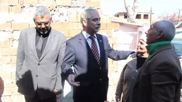 Özcan, Yenimescit Mahallesi'nde Ziyaretlerde Bulundu