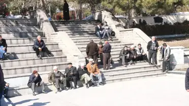 Yozgatlılar Güneşli Havanın Tadını Çıkardı