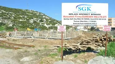 Milas SGK'ya Yeni Hizmet Binası
