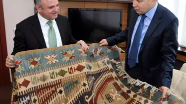 Müsteşar Yardımcısı Hasan Canpolat Vali Çakacak'ı Ziyaret Etti