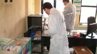 Denizli'de Yerel Tv'den Televizyon Çaldılar