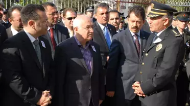 Cemil Çiçek, Samsun'da Asayiş Şube Müdürünün Cenaze Törenine Katıldı