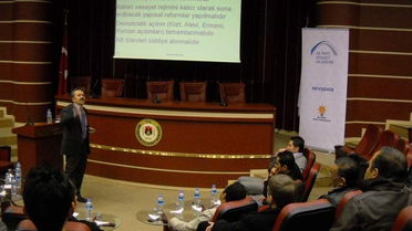 Nevşehir'de AK Parti Siyaset Akademisi Eğitimleri Devam Ediyor