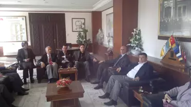 AK Parti Merkez İlçe Teşkilatından Kurumlara Ziyaret