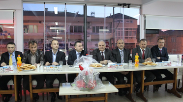 Kaymakam Kemelek'e Veda Yemeği