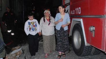 Torun Bakmaya Gitti, Yangından Kurtuldu