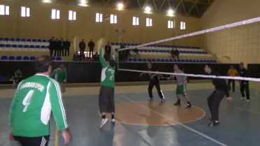 Narman'da Voleybol Turnuvası